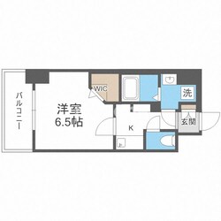 La Douceur谷町の物件間取画像